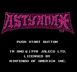 File:Astyanax NES title.png