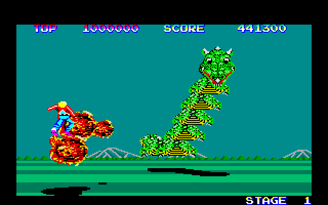 File:Space Harrier FM7 screen.png