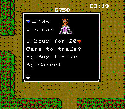 Labyrinth Famicom Wiseman screenshot.png