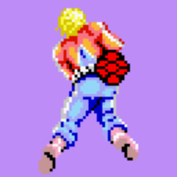 File:Space Harrier player sprite.png