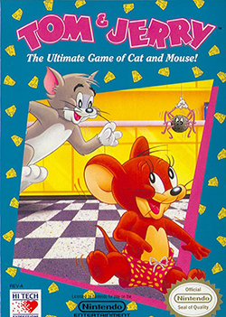 Box artwork for Tom & Jerry: The Ultimate Game of Cat and Mouse.