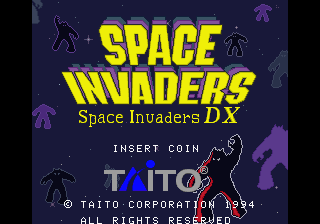 File:Space Invaders DX title screen.png