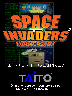 File:Space Invaders 25th Anniversary V1 title screen.png