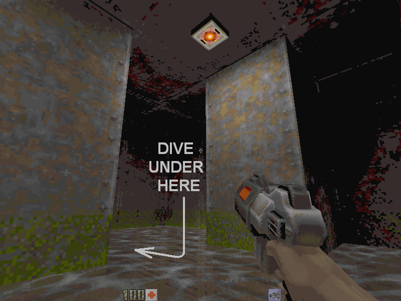 File:Quake II Outer Base Dive Here.png