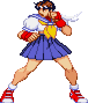 street fighter alpha 2 sakura