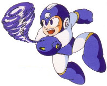Mega Man 2 weapon artwork Air Shooter.jpg
