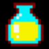 File:Rainbow Islands item bottle yellow.png