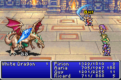 Final Fantasy II boss White Dragon.png