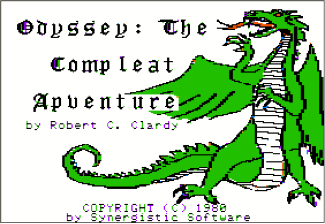 File:Odyssey Compleat Apventure title screen.png