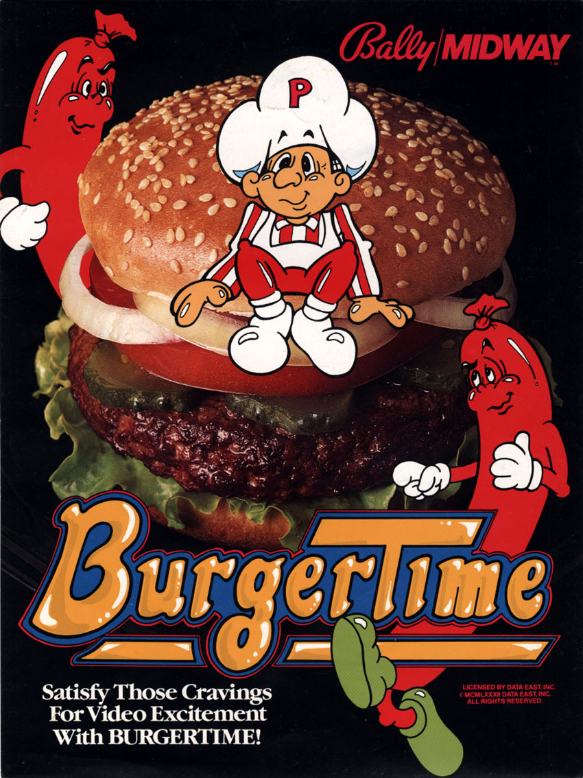 Burger time clearance nintendo