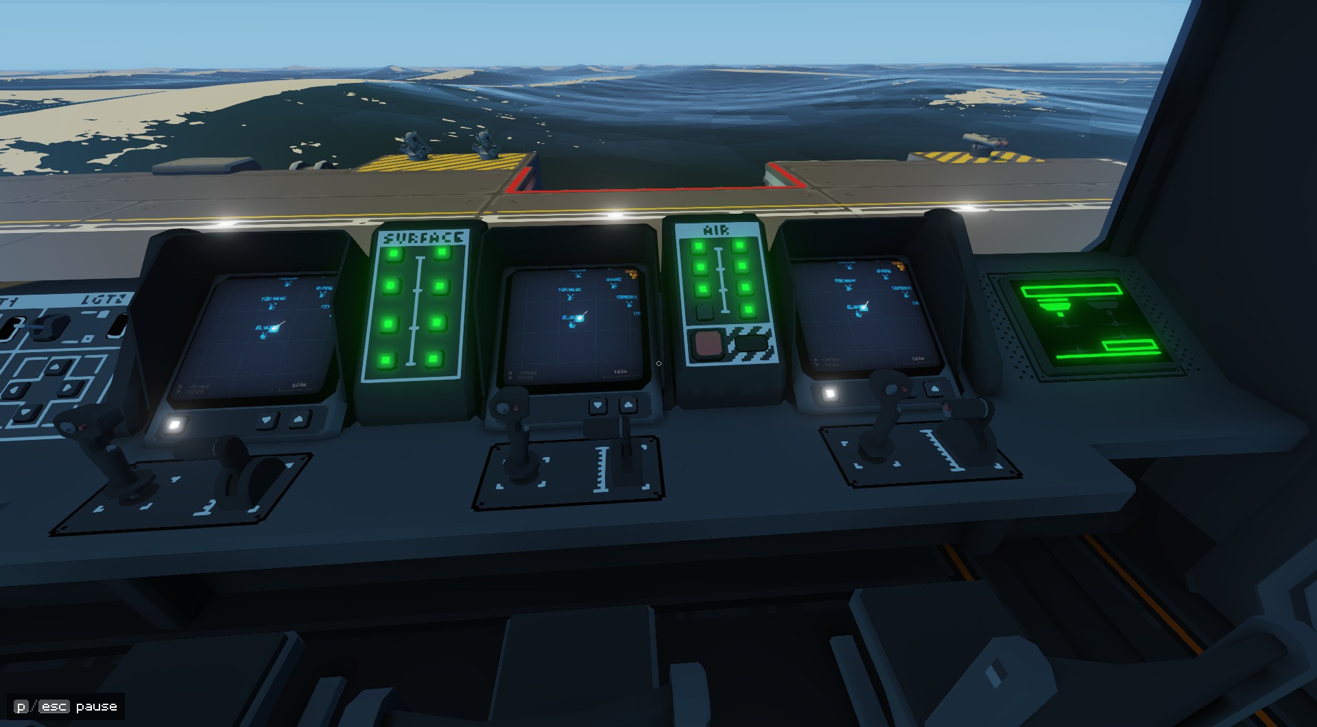 carrier command 2 controls