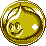 Dragon Warrior III RedSlime gold medal.png