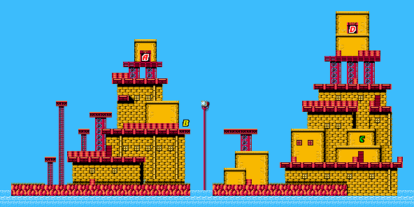 Bionic Commando NES map Stage1a.png