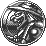 Dragon Warrior III Witch silver medal.png
