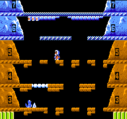 ice climber game with levels