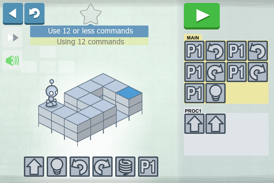 Lightbot/Procedures — StrategyWiki | Strategy guide and game reference wiki