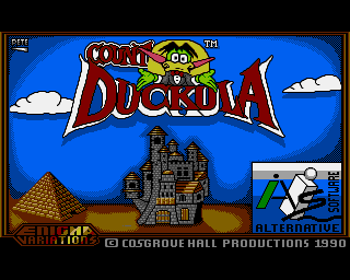 File:Count Duckula title screen (Commodore Amiga).png