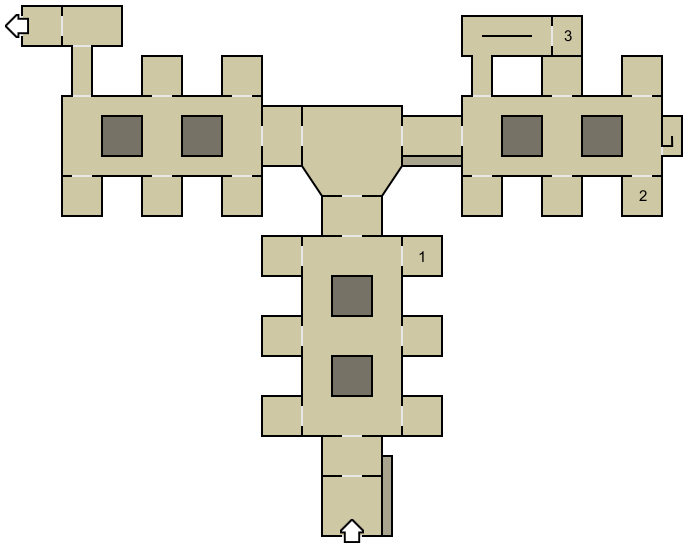 Happy Volts Asylum: Building map