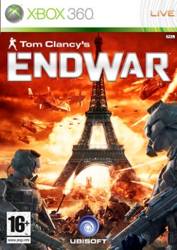 Box artwork for Tom Clancy's EndWar.
