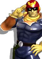 captain falcon knee luigi