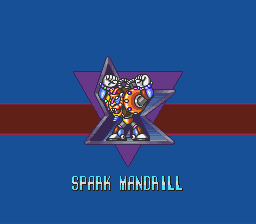 Mega Man X Spark Mandrill Title.png