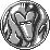 Dragon Warrior III Echidna silver medal.png