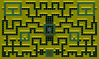 Level 94. Maze of Symmetry map
