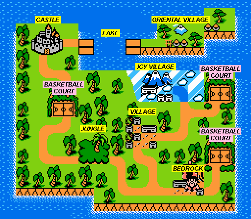 The Flintstones The Rescue of Dino and Hoppy World Map.png