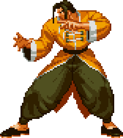 garou mark of the wolves sprites