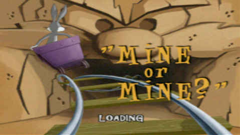 File:Bugs Bunny Lost in Time Mine or Mine loading screen.png