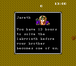 Labyrinth Famicom Jareth screenshot.png