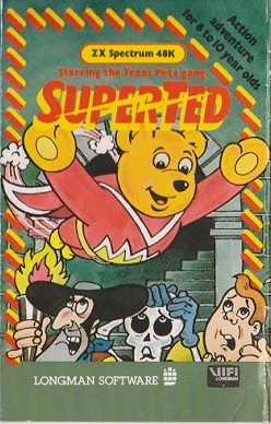 The logo for SuperTed.