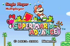 File:Super Mario Advance title screen.png