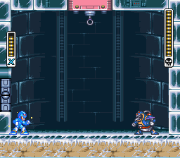 File:Mega Man X Chill Penguin Fight Start.png