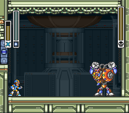 Mega Man X Spark Mandrill Fight.png
