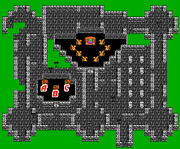 Final Fantasy 1 map castle Northwest.png