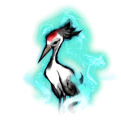 MS Monster Ink-Shaded Red-Crowned Crane.png