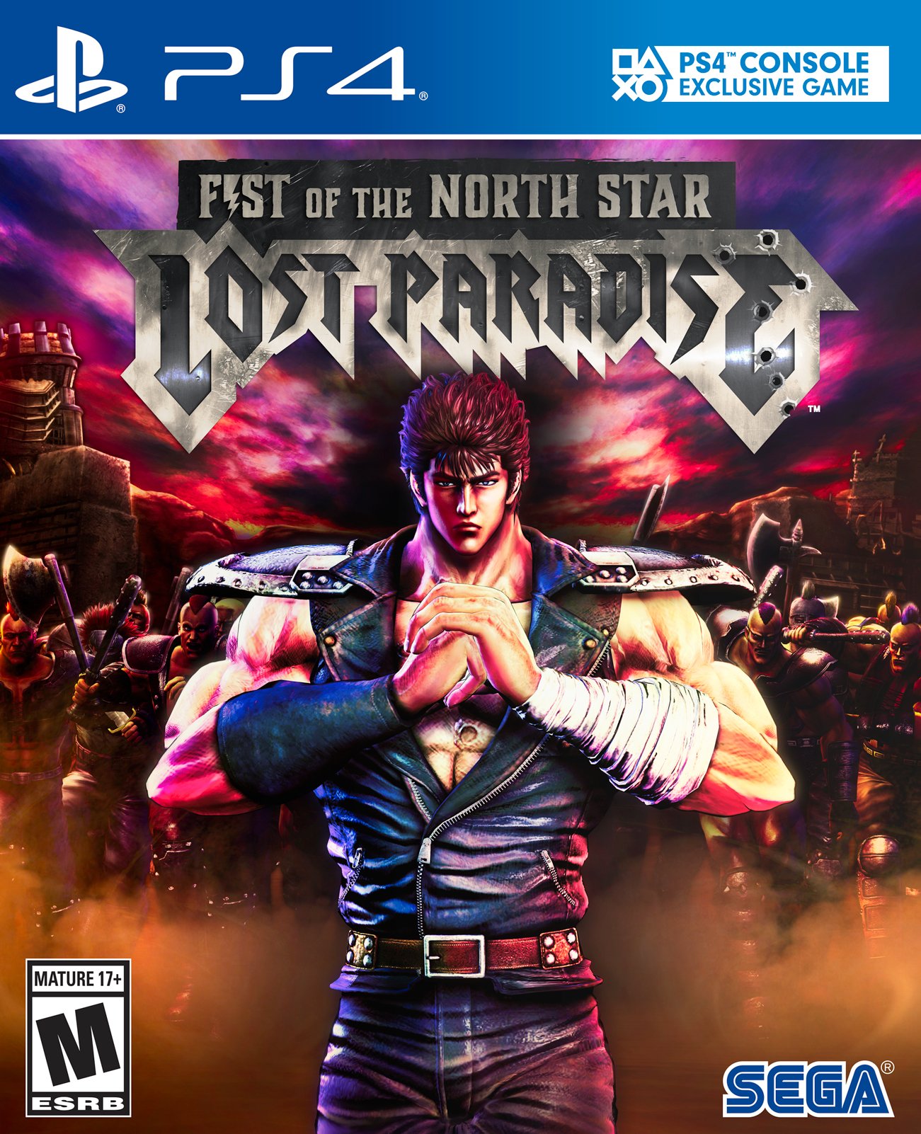 Box artwork for Fist of the North Star: Lost Paradise.