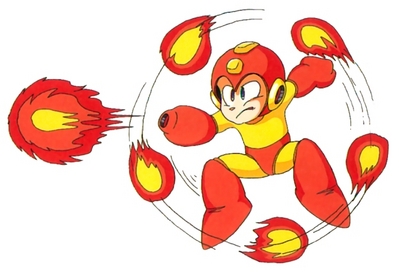 File:Mega Man 1 weapon artwork Fire Storm.jpg