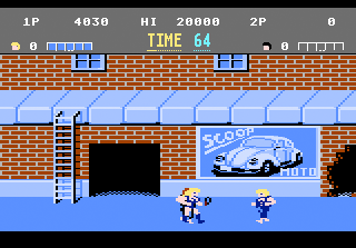 File:Double Dragon 7800 screen.png
