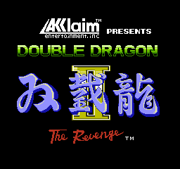 File:Double Dragon II NES title.png