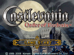 File:Castlevania Order of Ecclesia title screen.png