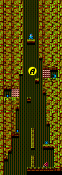 Mega Man 2 map Wily Stage 3A.png