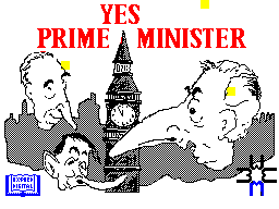 File:Yes, Prime Minister title screen (ZX Spectrum).png