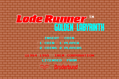 File:Lode Runner III Arcade title.png