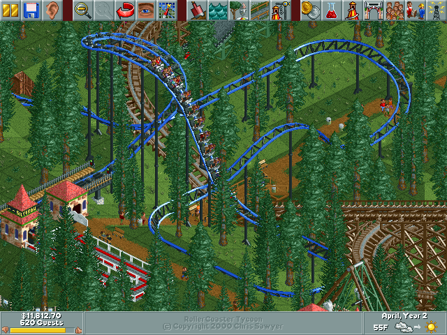 Rollercoaster Tycoon Crash