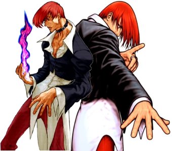 Capcom vs SNK 2 - Win quotes translation (Iori - Team) 