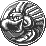 File:Dragon Warrior III Wyvern silver medal.png