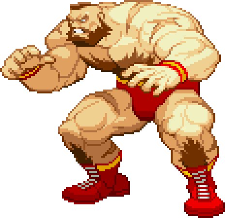 Zangief - Pilão Giratório (Street fighter) #1 