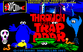 File:Through the Trap Door title screen (Amstrad CPC).png